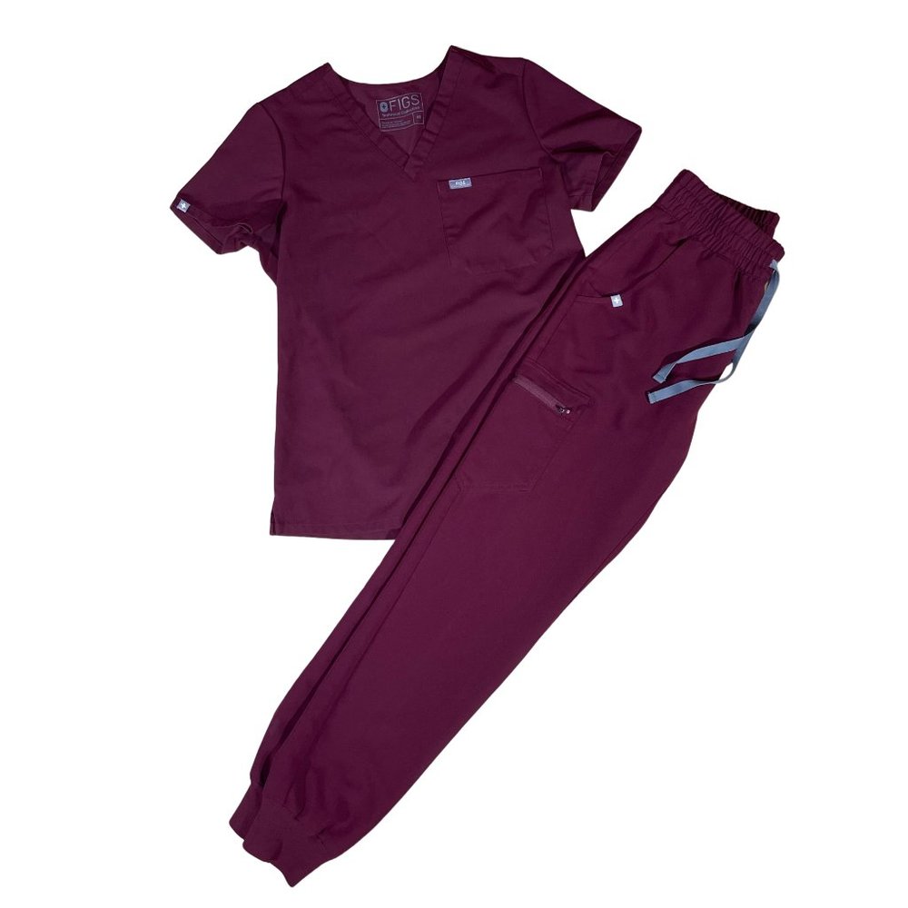 FIGS Scrubs set Zamora Joggers and Catarina top size XS